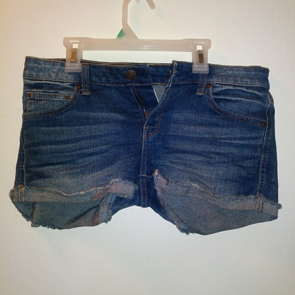MNG Denim Cutoff Shorts